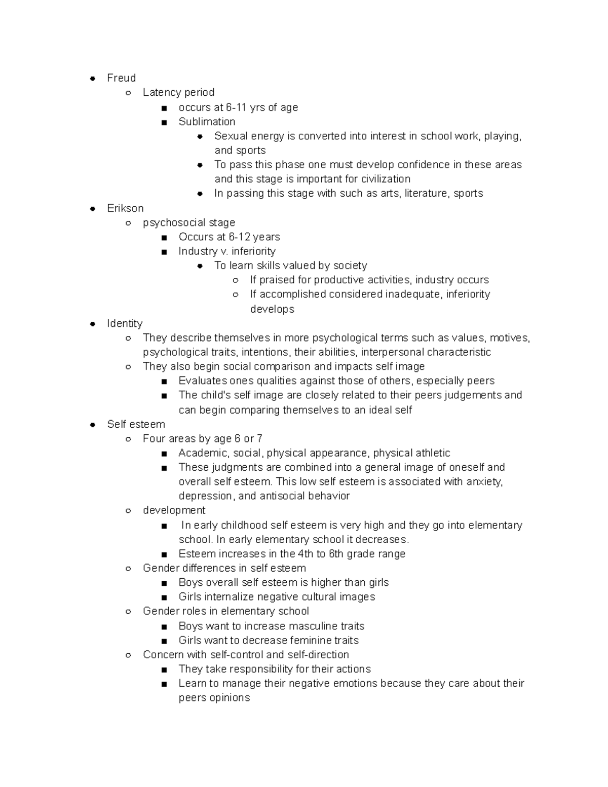 Dev. psych- chapter 10 - Social and Emotional Development in Middle ...