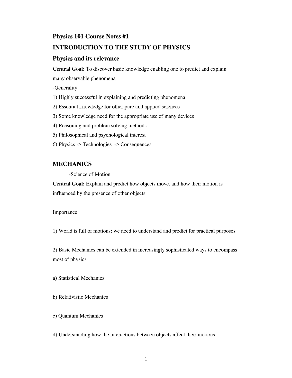 notes-101-1-physics-101-course-notes-introduction-to-the-study-of