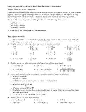 Maths Teacher guide Freshman @all students pdf - Unit ONE Solutions ...