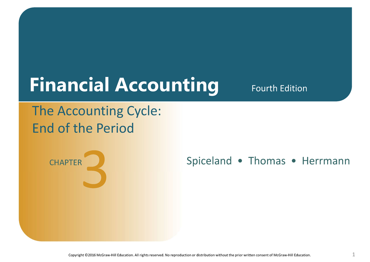 3 - 2017 Lecture Notes From Week 1 To Week 13 - Financial Accounting ...