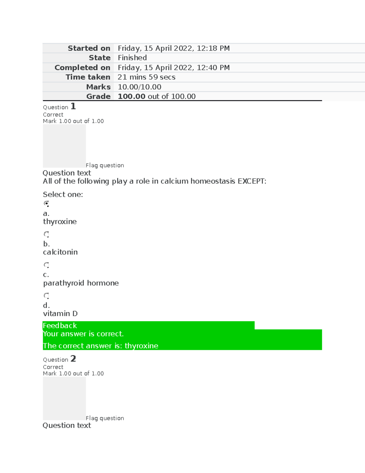 HS 2211 SELF QUIZ UNIT 2 - HS 2212 SELF QUIZ UNIT 2 - HS2211 - UoPeople ...