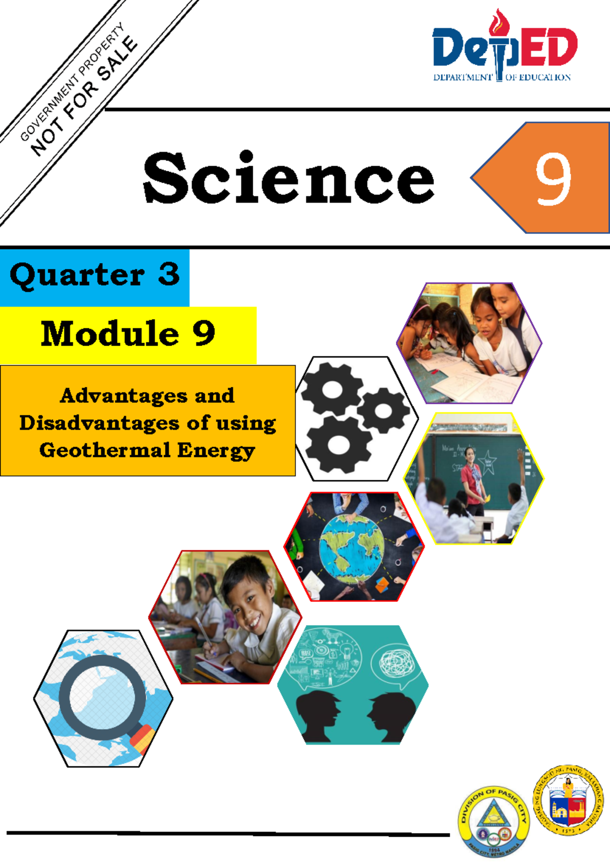 Science 9-Q3-SLM9 - q Science 9 Quarter 3 Module 9 Advantages and ...