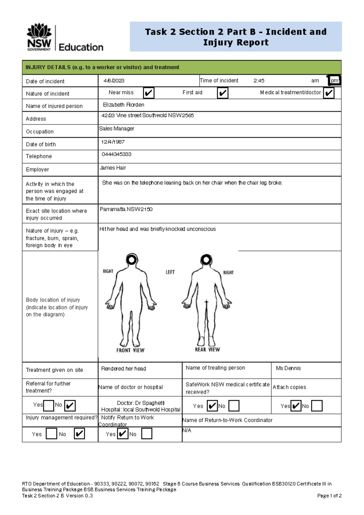 ERiorden Incident Report - RTO Department of Education - 90333, 90222 ...