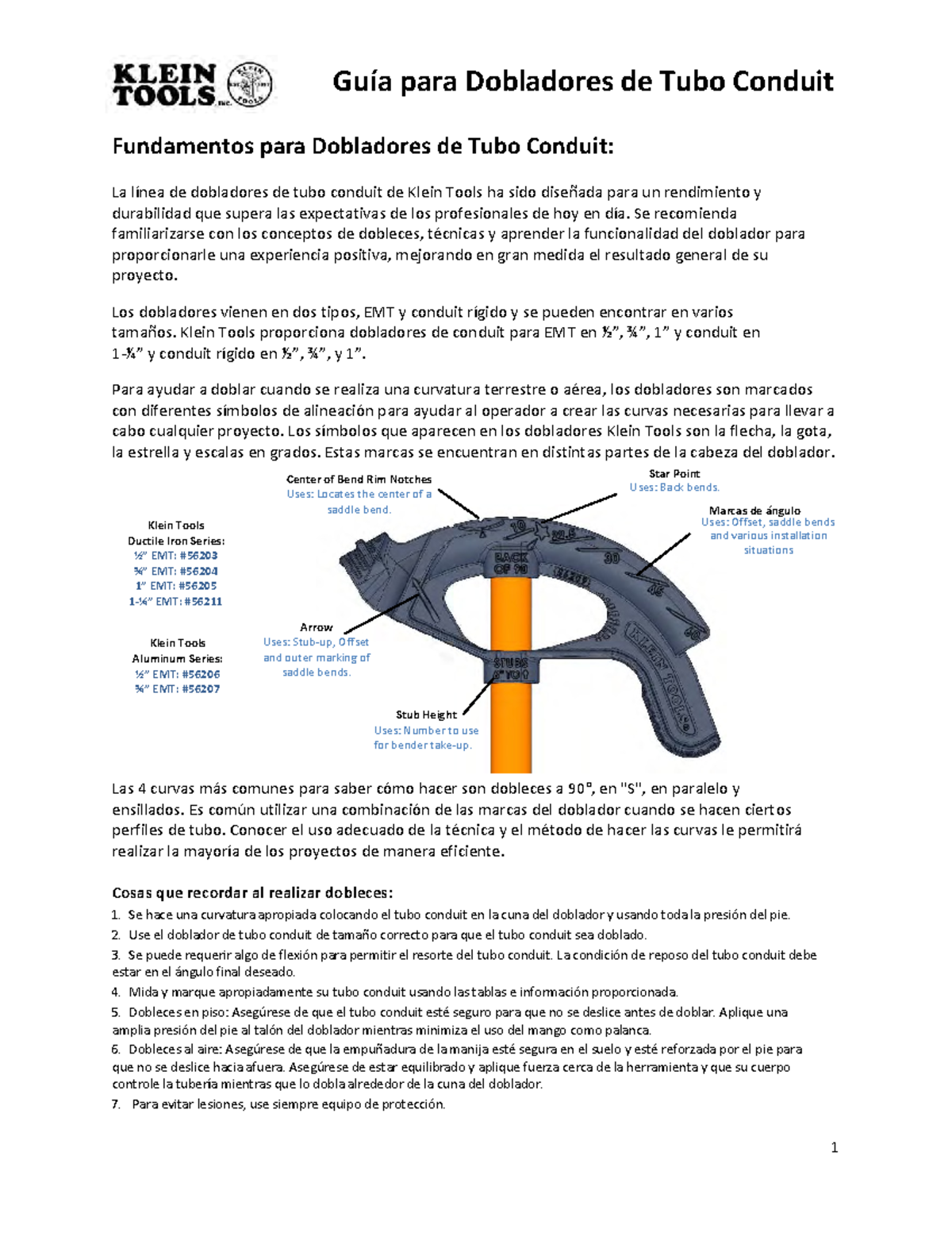 Conduit Bender Guide Spanish Warning TT undefined function 32