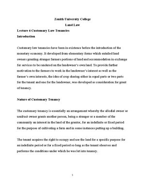 Lesson 2.1 the concept of ownership possession and title - LECTURE 2 ...
