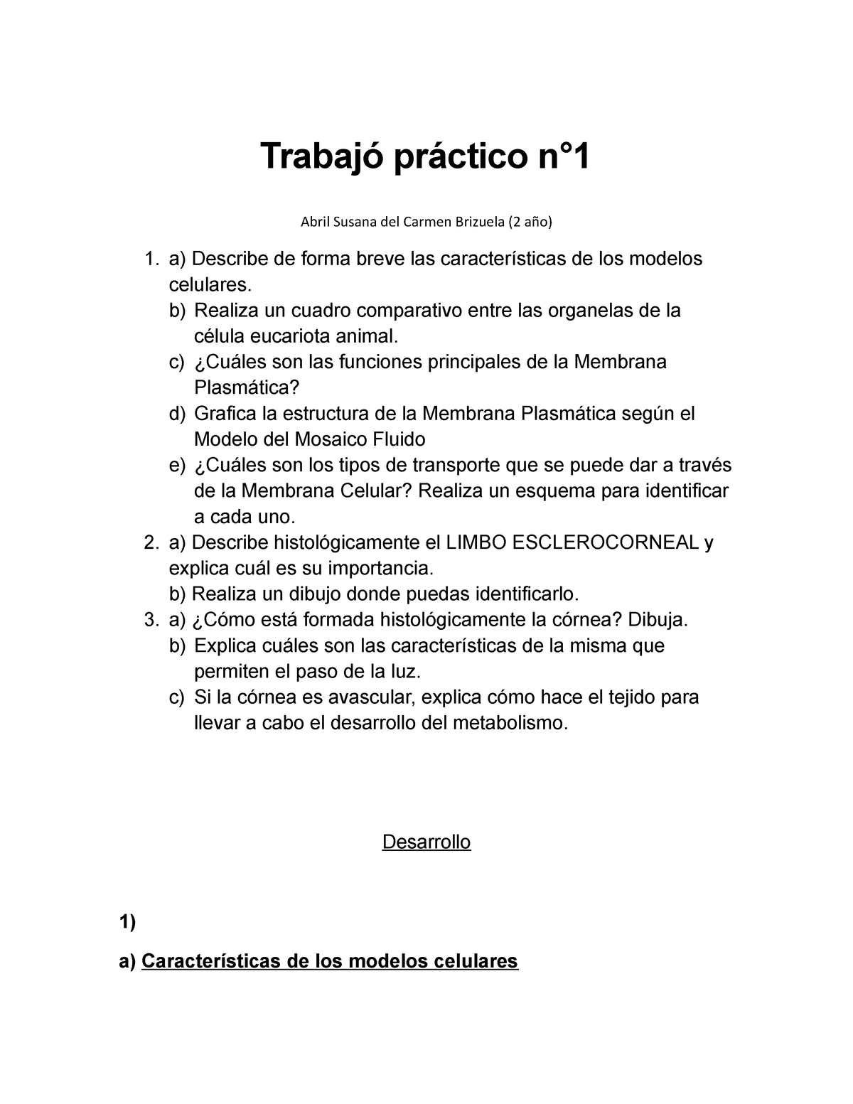 Trabajo Práctico (módulo 1) - Trabajó Práctico N° Abril Susana Del ...