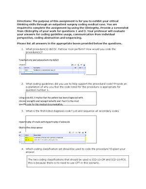 [Solved] what does icd cm code 0339 mean - ICD-10 Coding Practicum (HIM ...