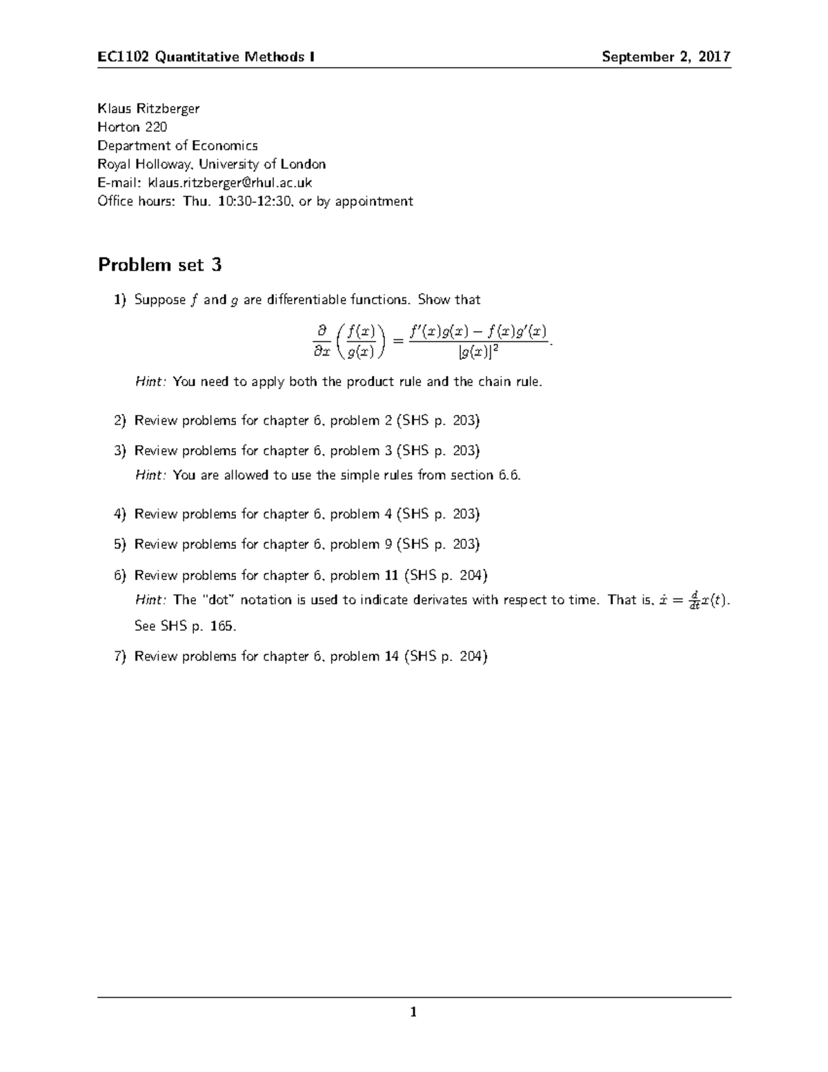 Pr Set 3 - Seminar - EC1102 Quantitative Methods I September 2, 2017 ...