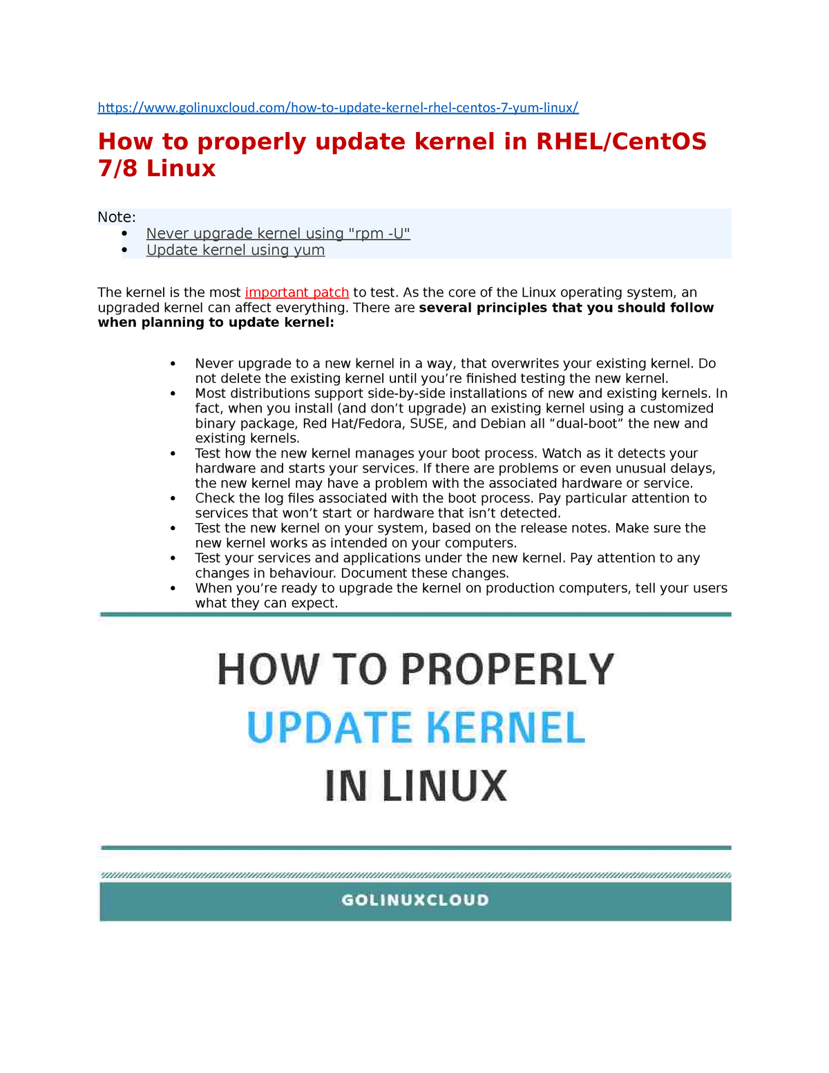 how-to-properly-update-kernel-in-rhel-7-centos-7-rhel-centos-8-linux