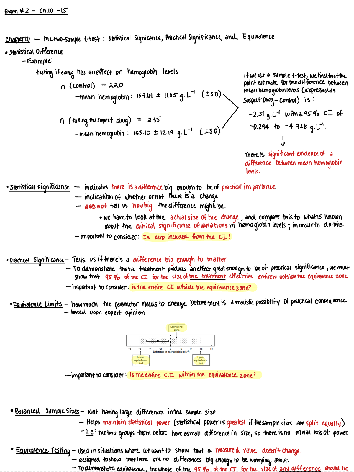 Review Sheet (mine) - BIO 141 - If you did an experiment and used a two ...