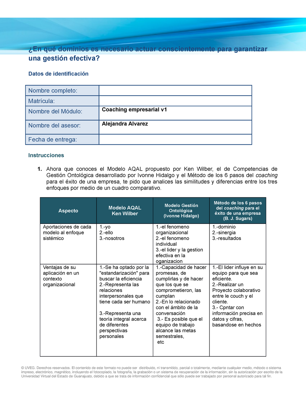 EA3 - trabajos - ¿En qué dominios es necesario actuar conscientemente para  garantizar una gestión - Studocu