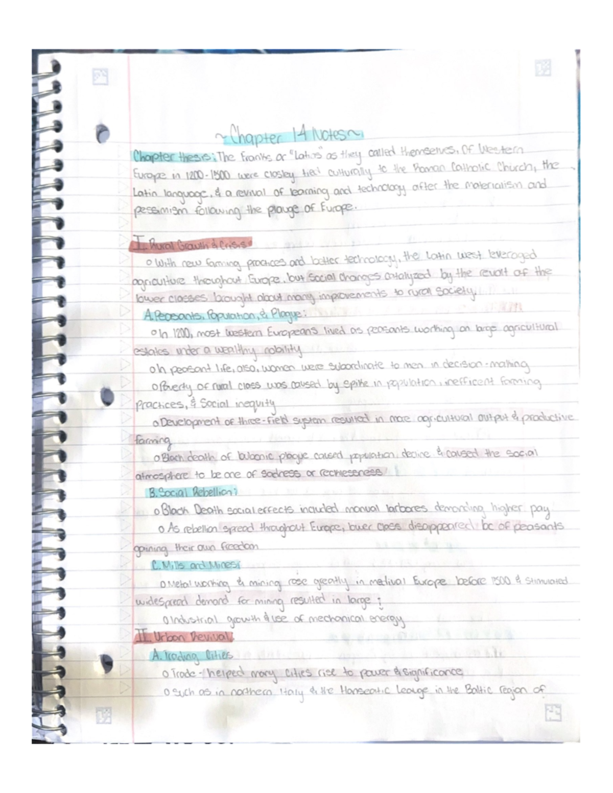 Chapter 14 Notes 2 - Msndbdndn - Studocu