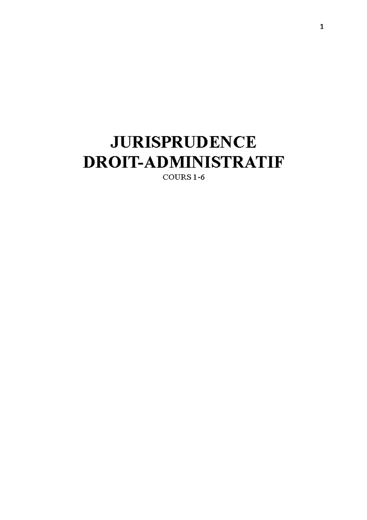 la jurisprudence source du droit administratif dissertation