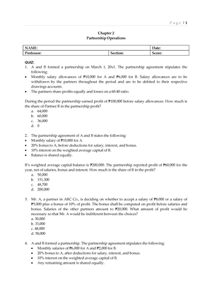 Final EXAM IA2 WITH Answers - COLLEGE OF BUSINESS AND ACCOUNTANCY Name ...