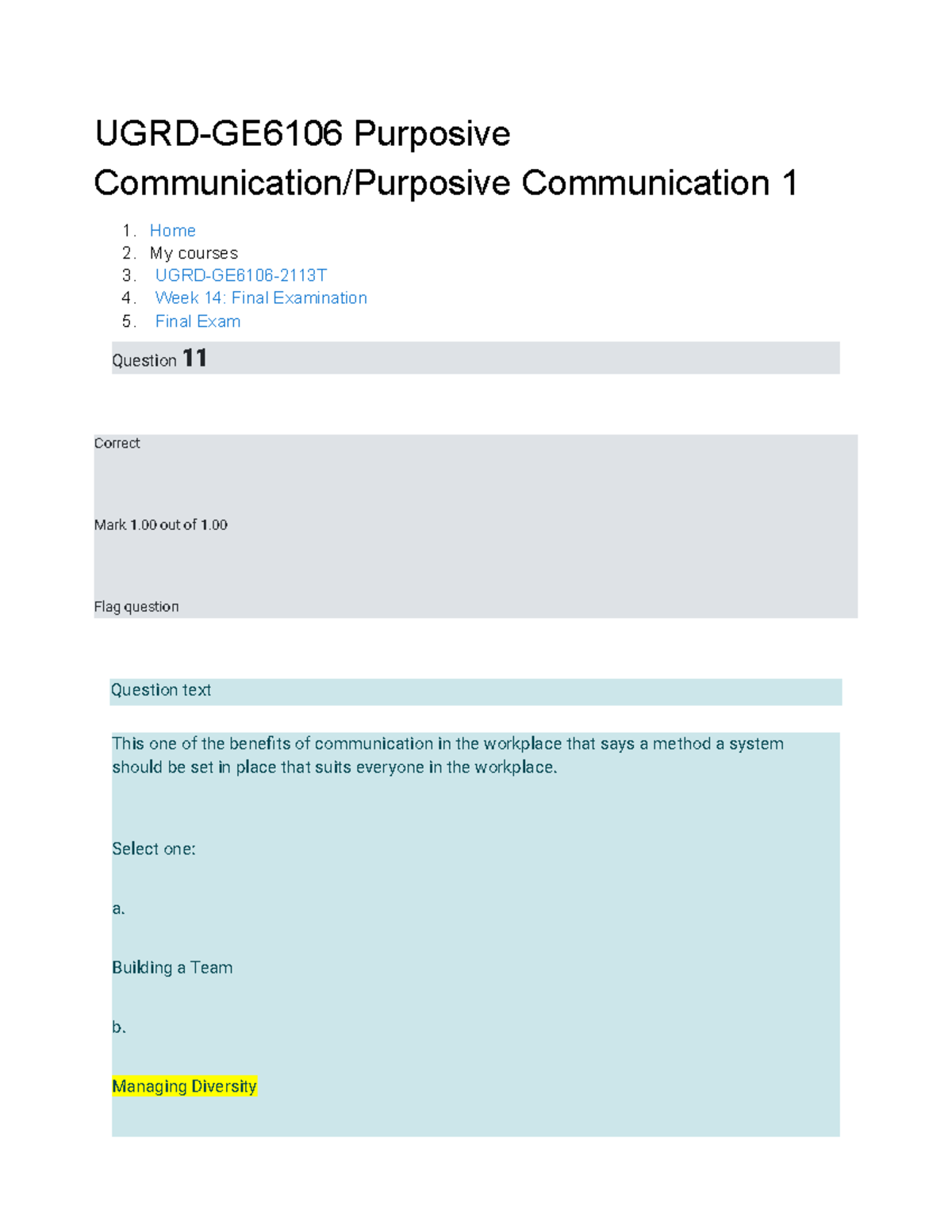 Untitled Document Untitled Document Purposive Communication GE6106 ...