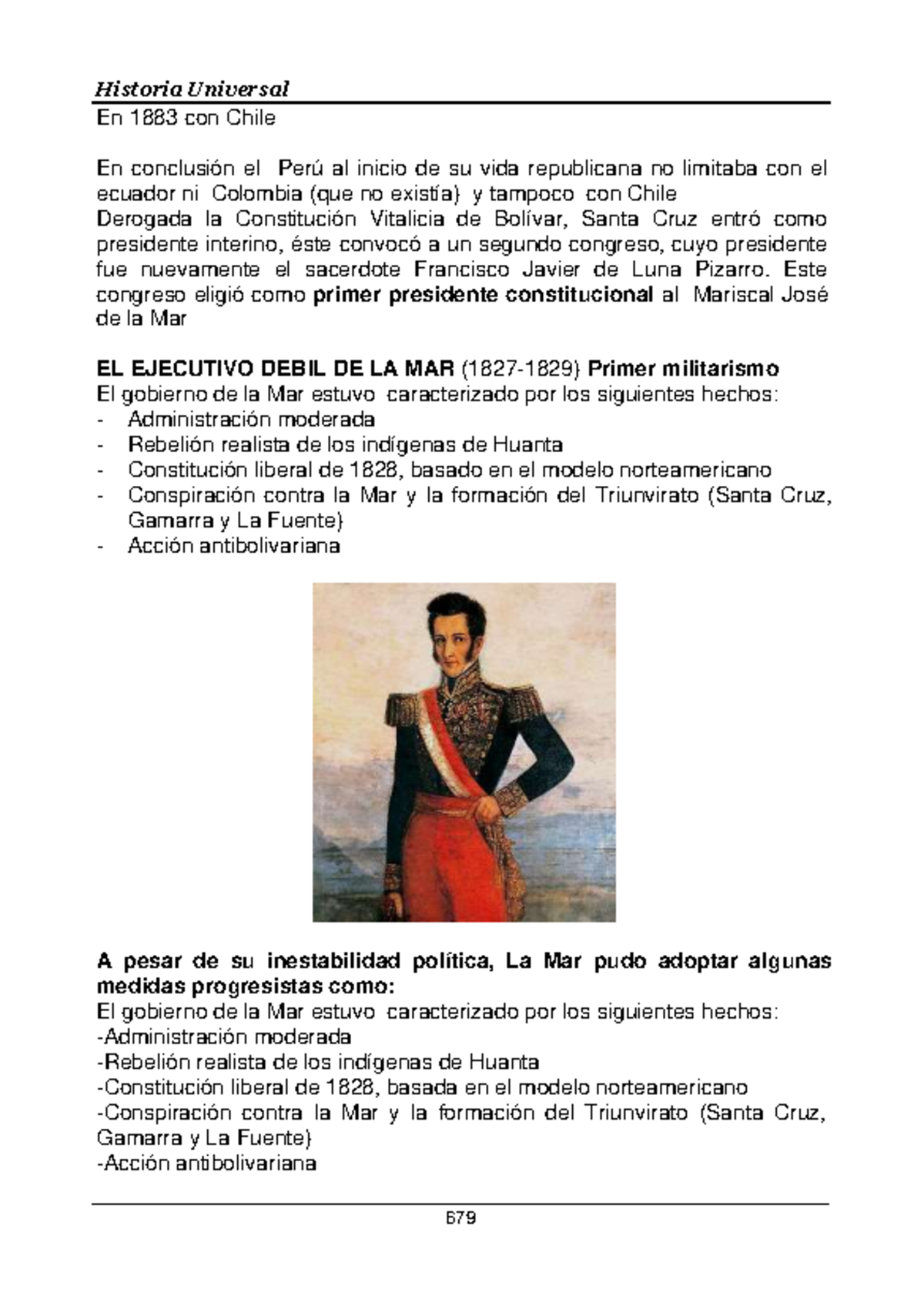 Libro Historia Universal Y PERU-310-444 - En 1883 con Chile En ...