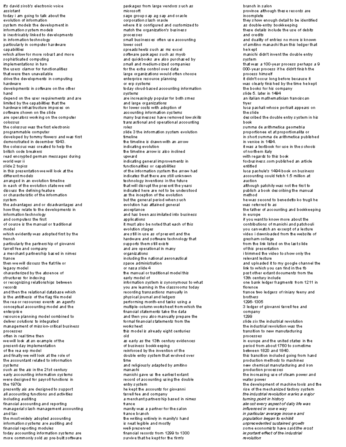 AIS 2 - lecture notes in ais subject chapter 1 and 2 - it's david sirob ...