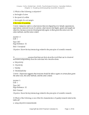 CHAP 4 Psych - full chapter notes - CHAPTER 4: 4. Sensing the World ...