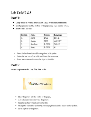 Lab 5Lab 5 MS-Power Point Objectives The skills that should be acquired ...