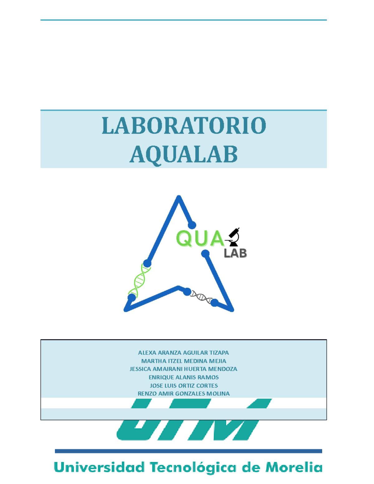 Aqualab2 Elaboración de un laboratorio ambiental LABORATORIO