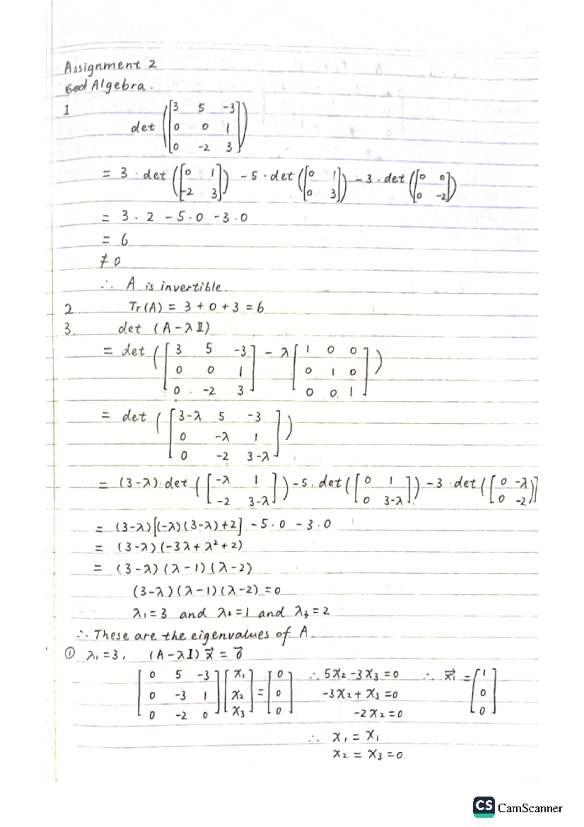 Assignment 2 - MATH1014 - Studocu