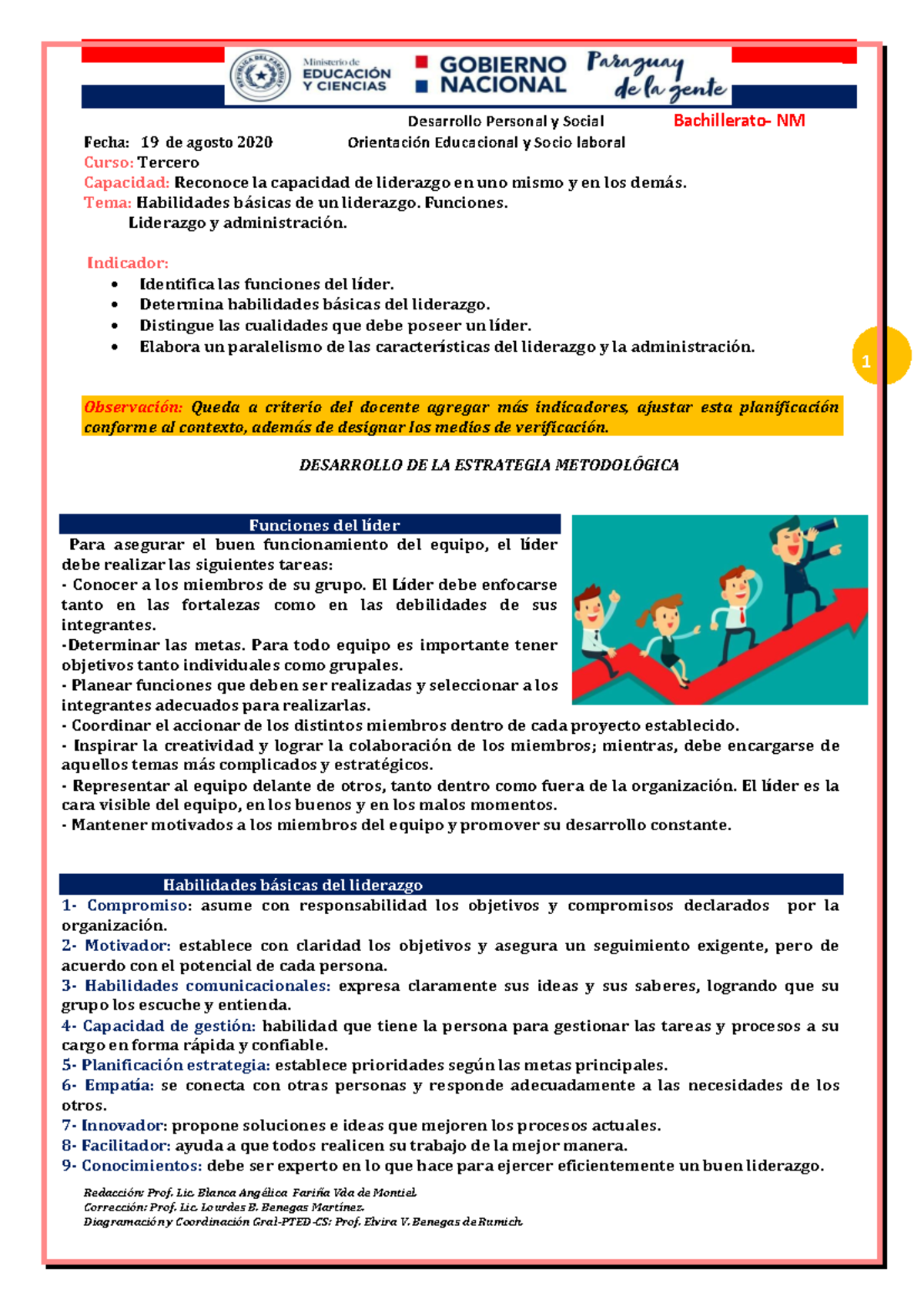 Orientación Educacional y Sociolaboral 3er. curso Plan Común ...