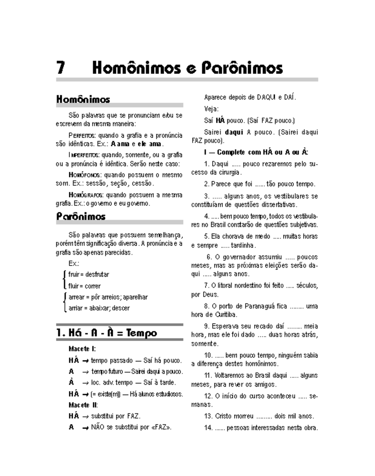 Homónimos E Parónimos – Parónimos y Homónimos Ejemplos – LICMM
