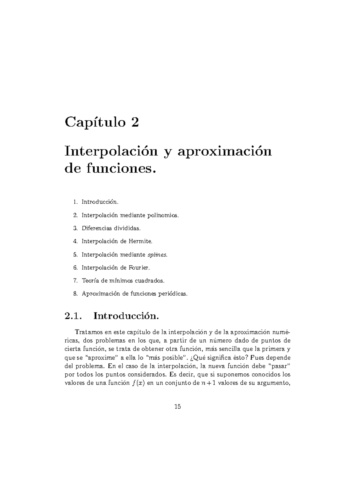 Tema-2 - Resumen Métodos Numéricos Y Simulación - Cap ́ıtulo 2 ...