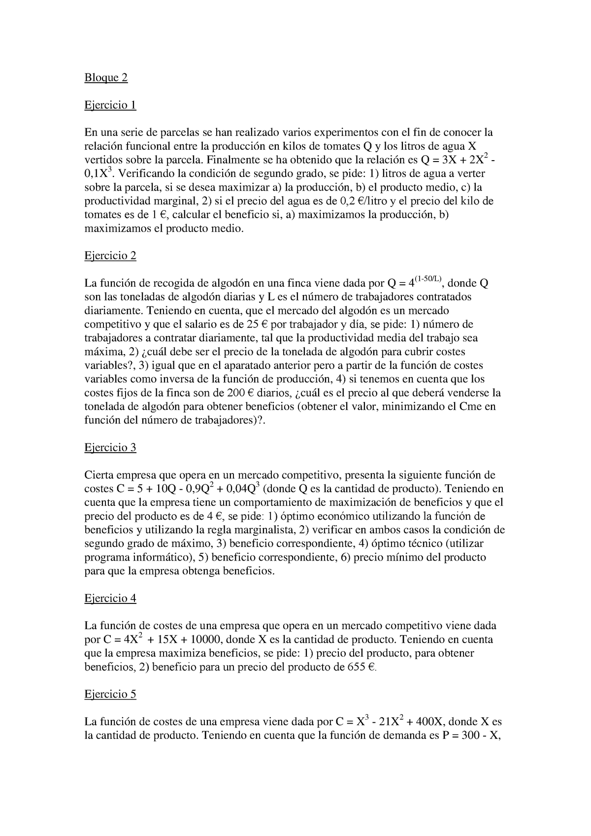 Ejercicios Resuletos-bloque 2 - Bloque 2 Ejercicio 1 En Una Serie De ...