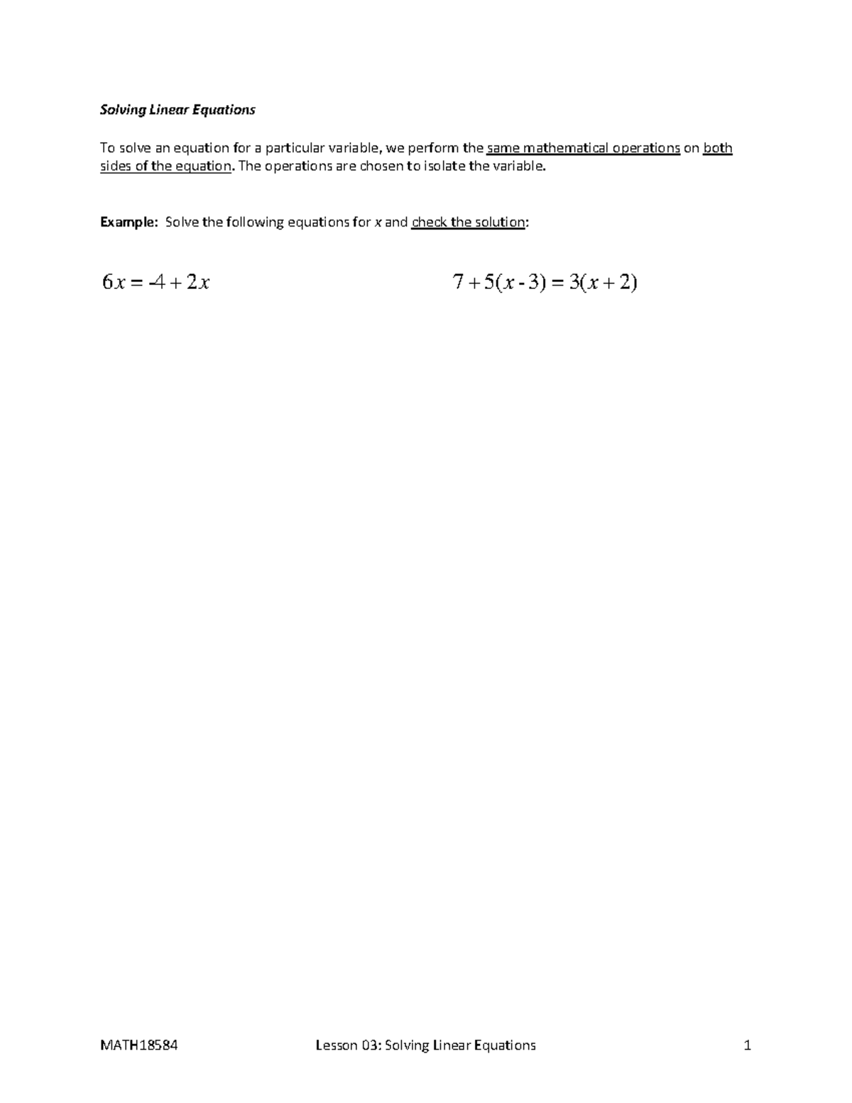 lesson-15-3-03-solving-linear-equations-solving-linear-equations-to