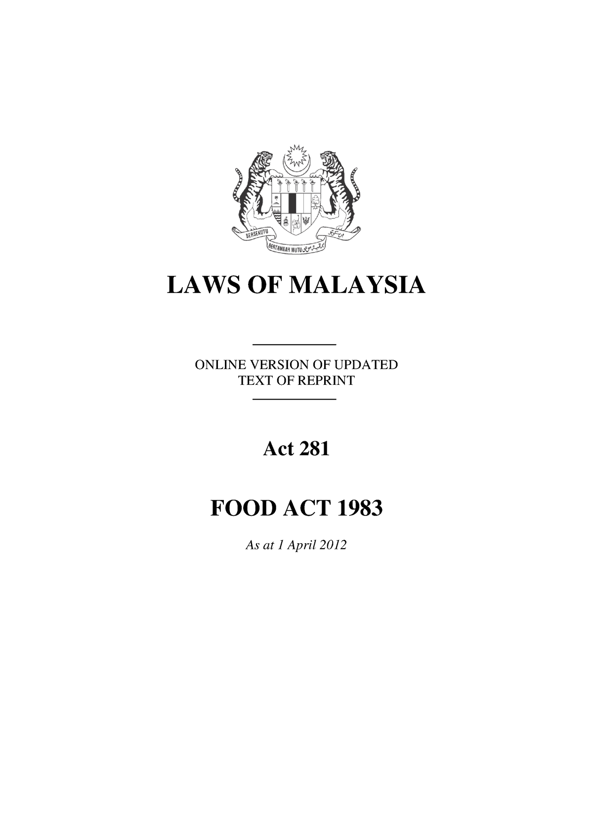 food-act-1983-lecture-notes-week2-laws-of-malaysia-online-version