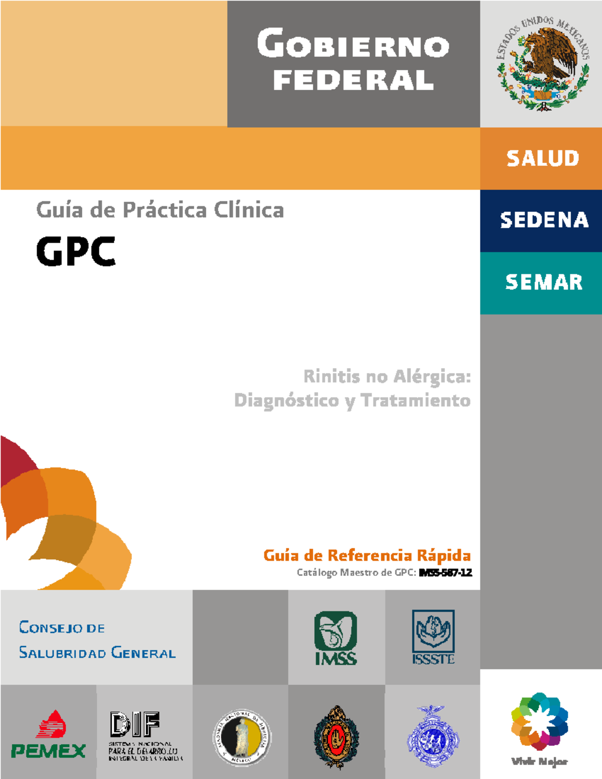 587GRR Gpc Gu a De Pr ctica Cl nica GPC Rinitis No Al rgica 