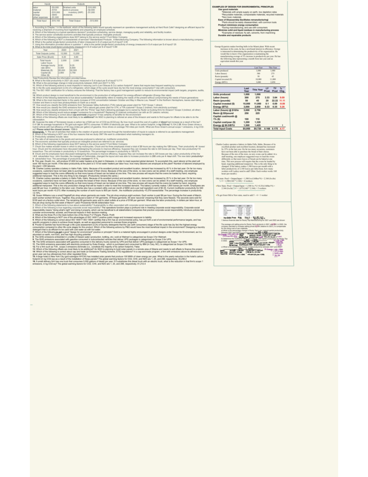 Exam 1 Cheat Sheet - BUAD 341 - Studocu