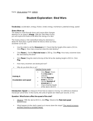 EAPS 106 - EXAM 1 - FFVV - EAPS 106, Geosciences In The Cinema Exam 1 ...