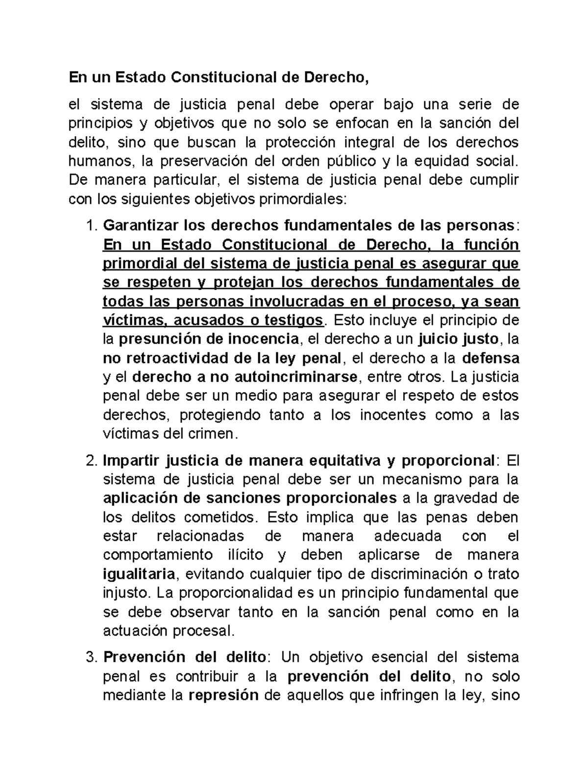 Sistema de Justicia Penal en un Estado Constitucional de Derecho - En ...