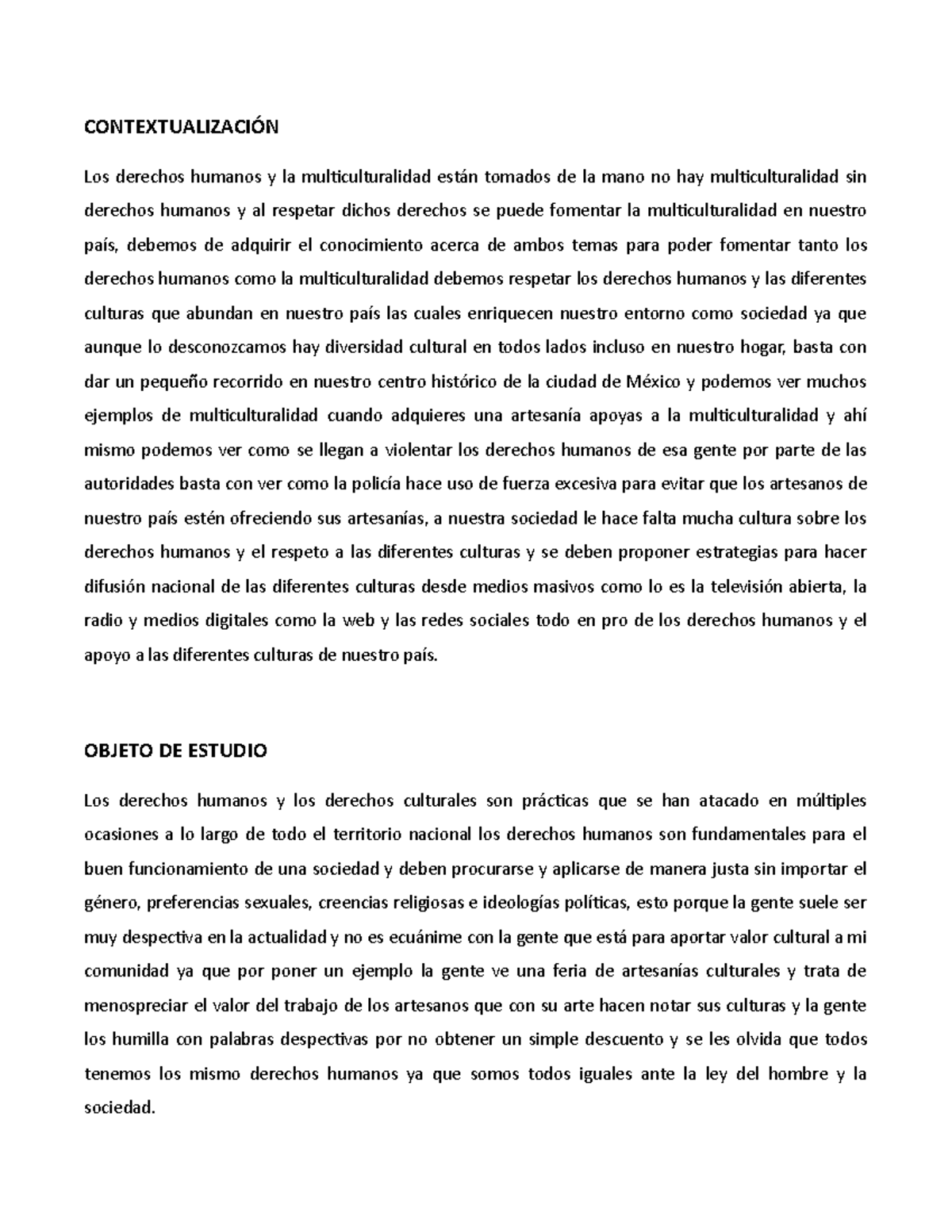 M08S3AI6 Actividad Integradora 6 - CONTEXTUALIZACIÓN Los Derechos ...