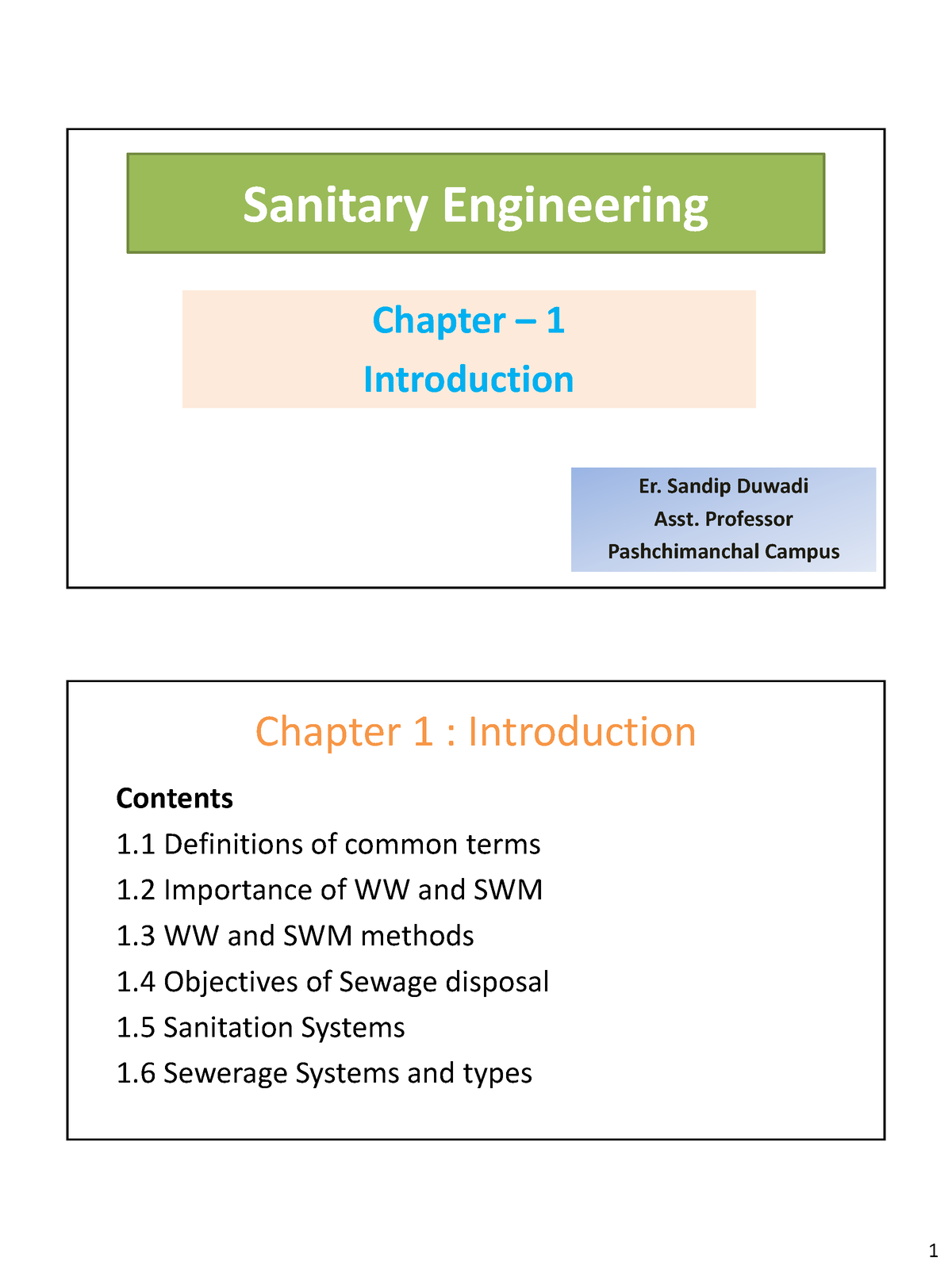 sanitary engineering thesis topics