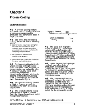 SMChap 009 - Managerial Accounting 15th Edition Solution Manual ...