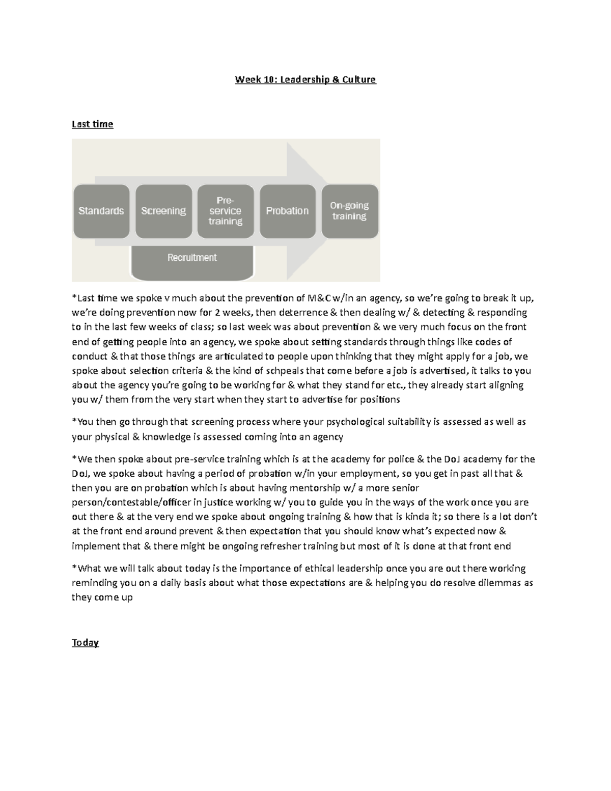 Week 10 Lecture - Leadership and Culture - Week 10: Leadership ...