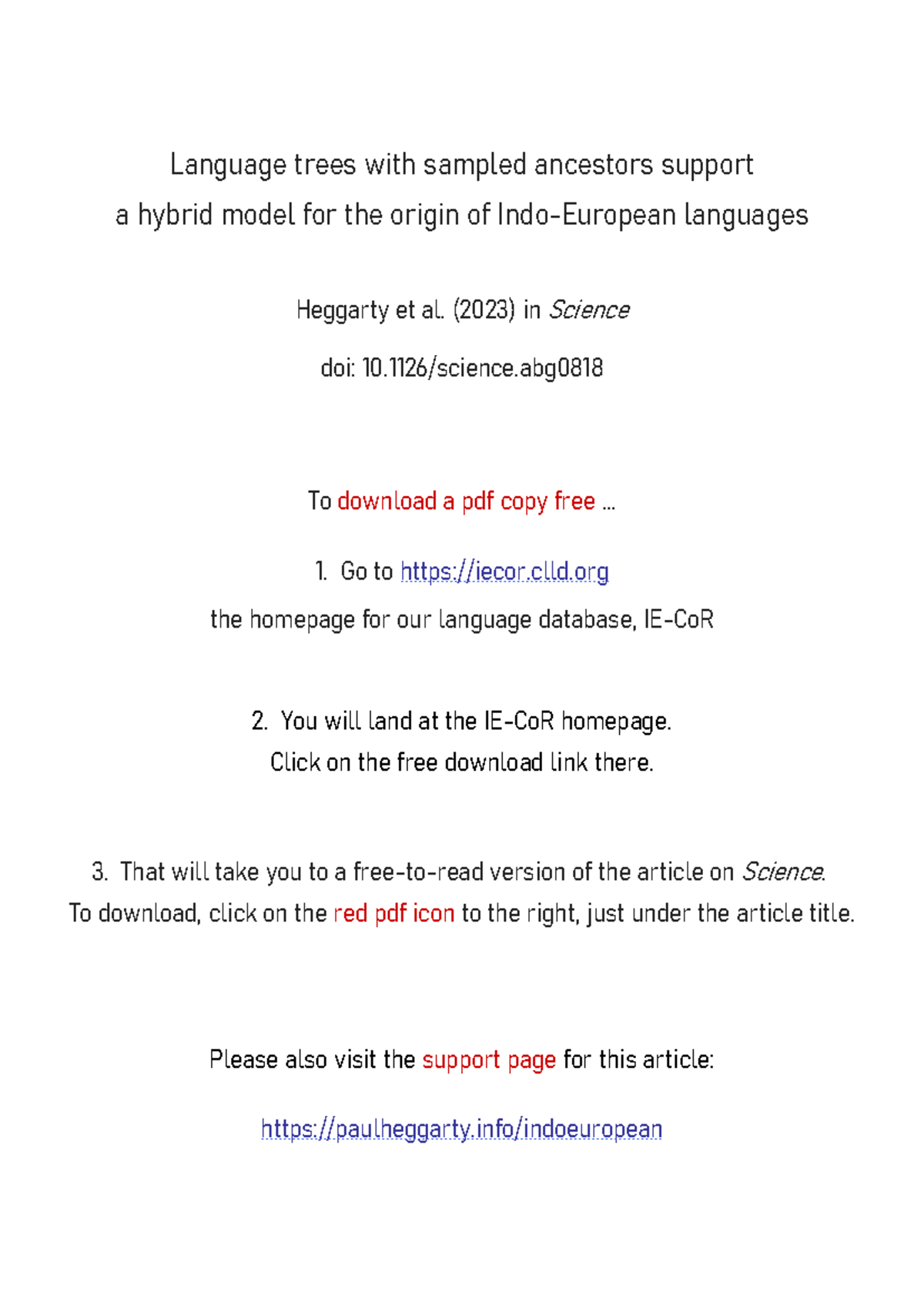 Language trees with sampled ancestors sudfdsf - Language trees with ...