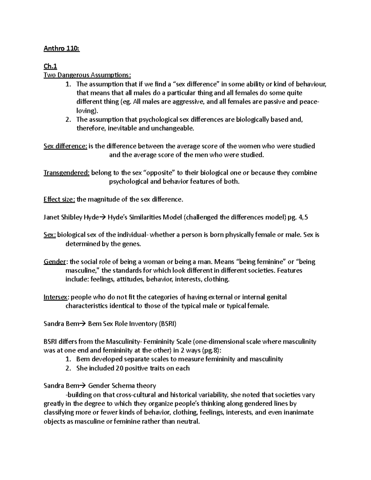 Sex and gender in the social sciences reassessing the introductory course.