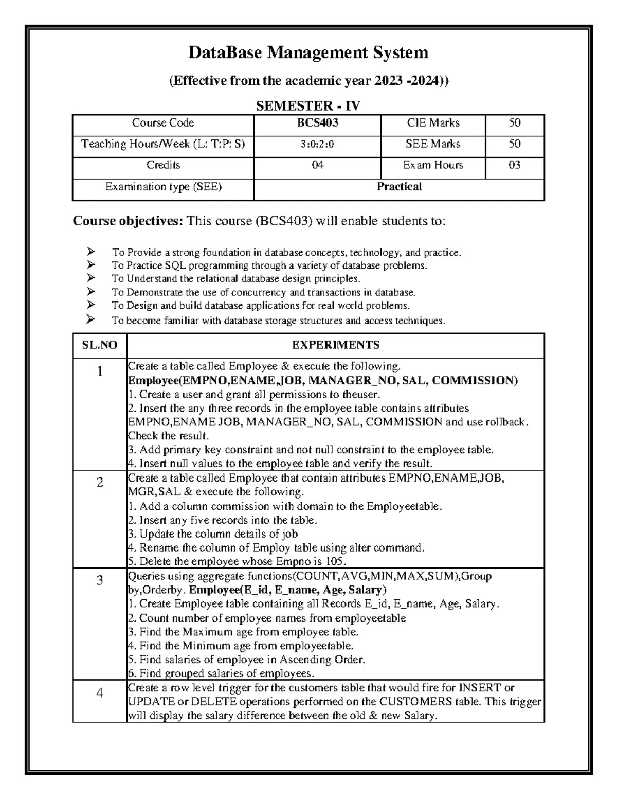 DBMS-assignment-2 - Read the all questions - CAMBRIDGE INSTITUTE OF ...