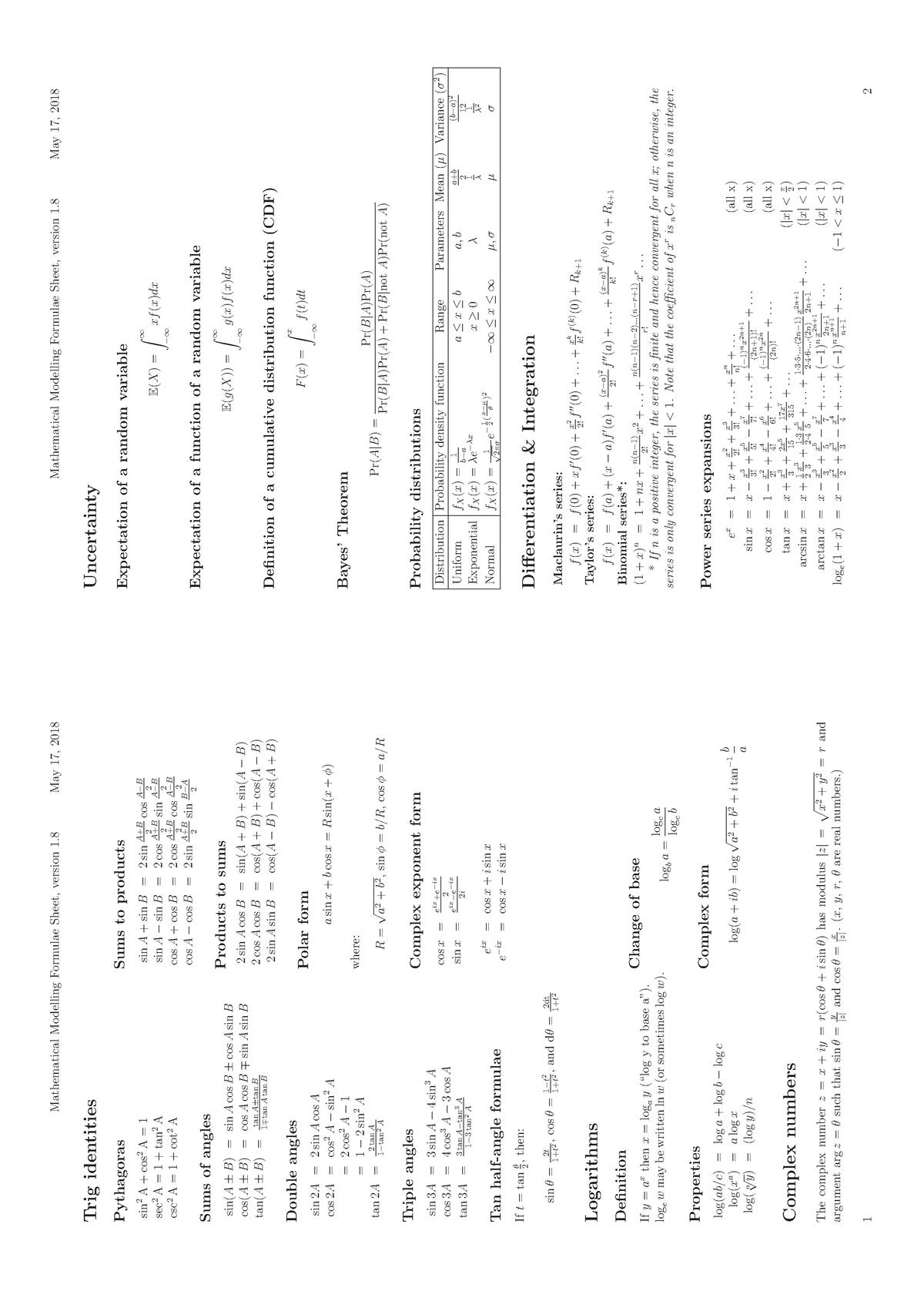 formula-sheet-rev-08-two-up-mathematical-modelling-formulae-sheet