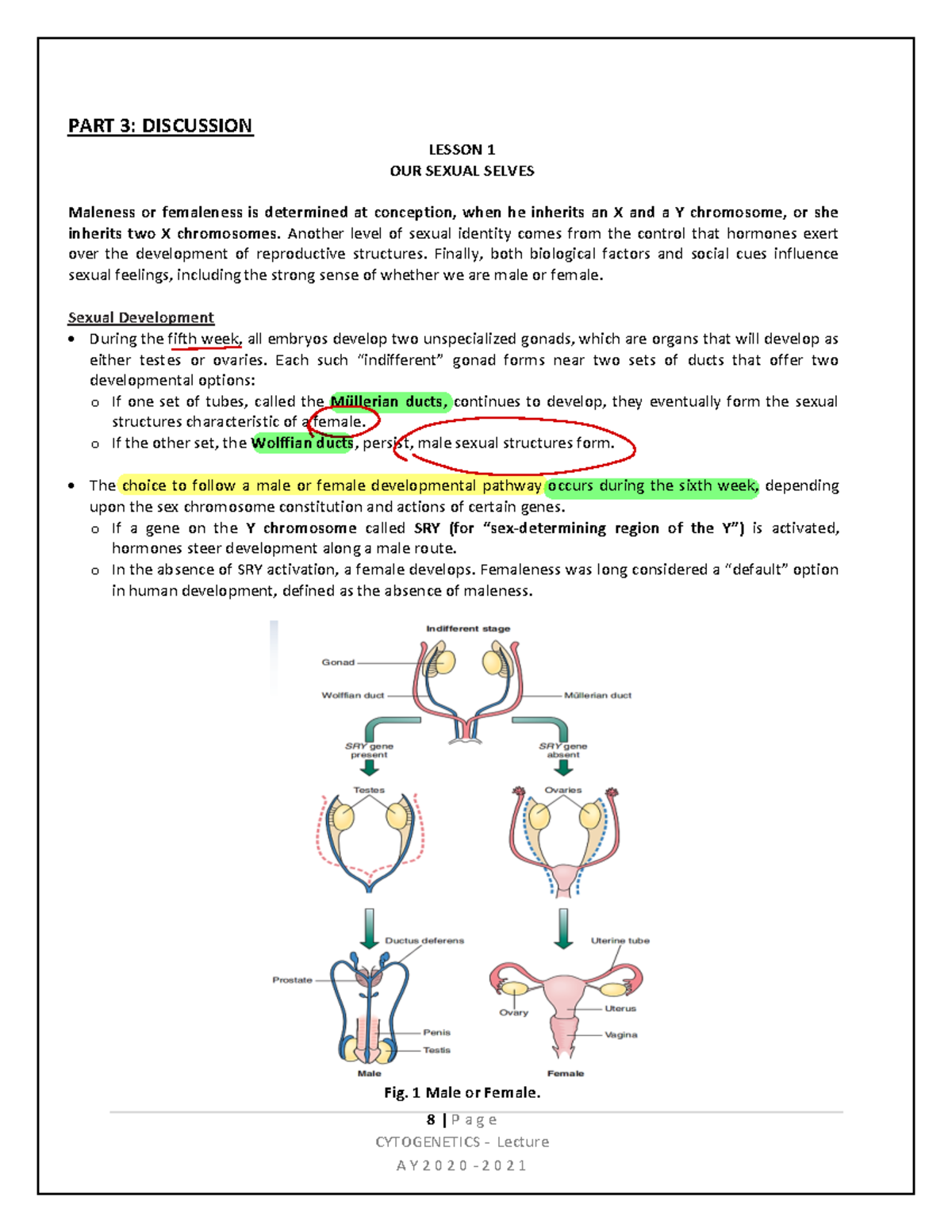 Cytogenetics-module-5 - 8 