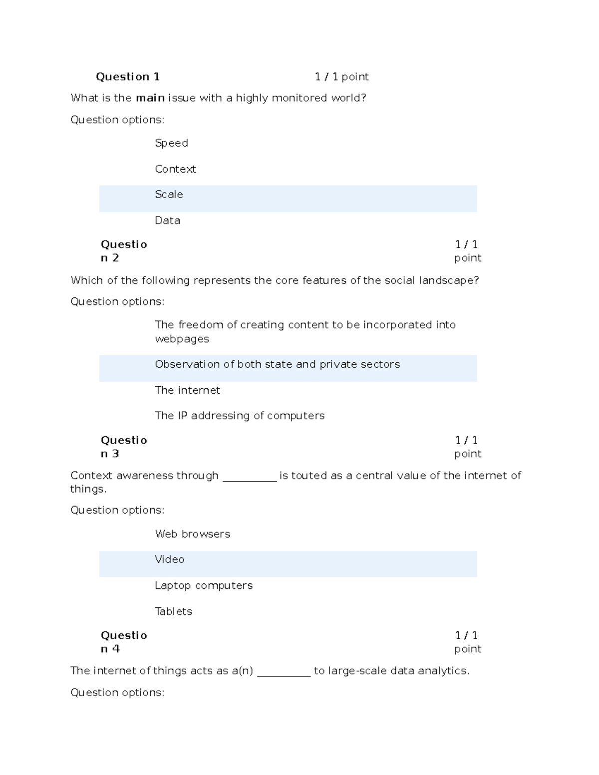 2 2 Reading Quiz Question 1 1 1 Point What Is The Main Issue With A 2 2 Reading Quiz Question 1 1 1 Point What Is The Main Issue With A
