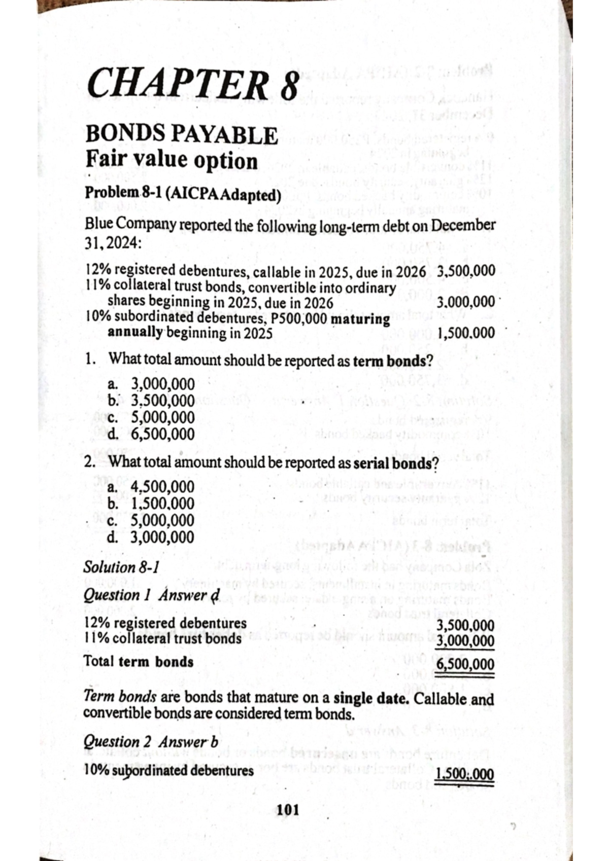 Copy of Chapter 8, 9, and 10 - Accountancy - Studocu