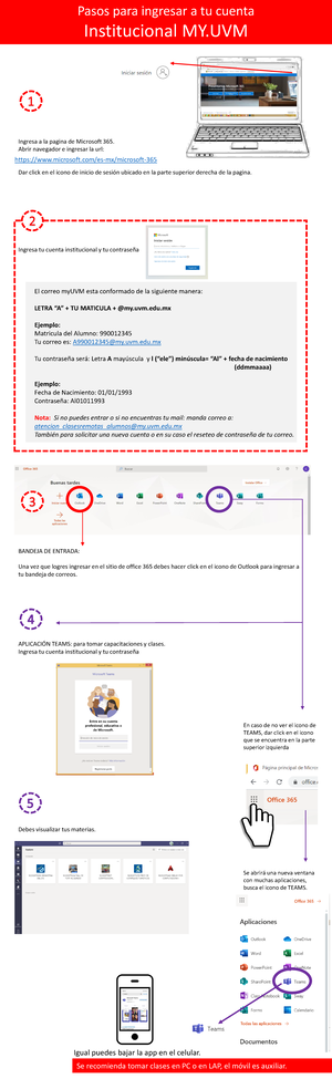 Flyer Correo Instutucional - Ingresa a la pagina de Microsoft 365. Abrir  navegador e ingresar la - Studocu