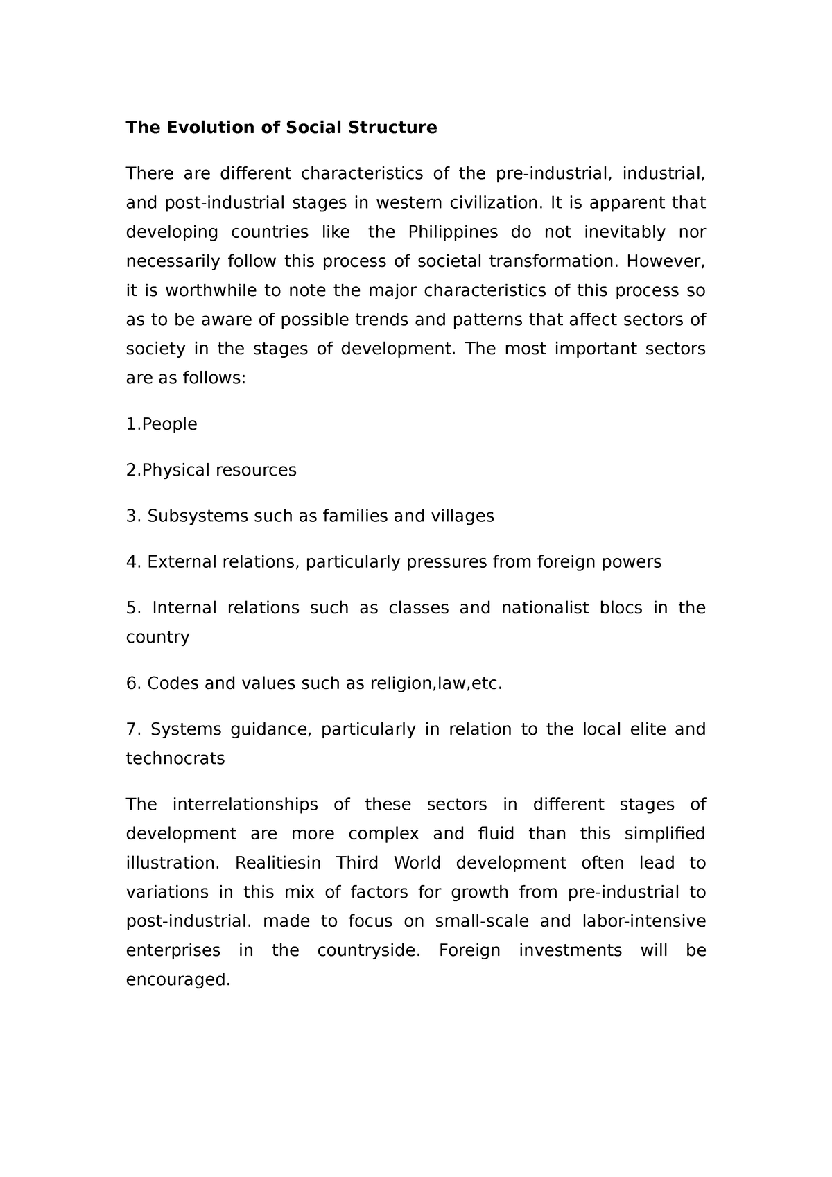 the-evolution-of-social-structure-it-is-apparent-that-developing