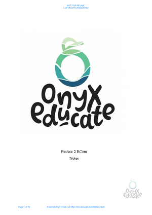 A1S1 2021 Suggested Solution Voorgestelde Oplossing - SCHOOL OF ...