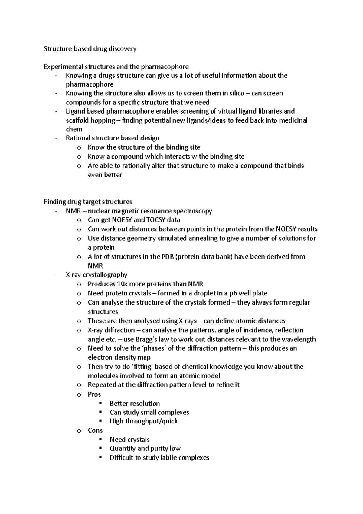 3N - structure-based drug discovery - Structure-based drug discovery ...